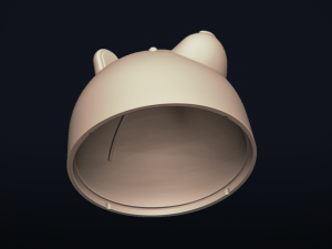 polarbear piggybank - 3d printable model 3D 프린트 모델