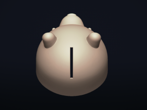 polarbear piggybank - 3d printable model 3D 프린트 모델
