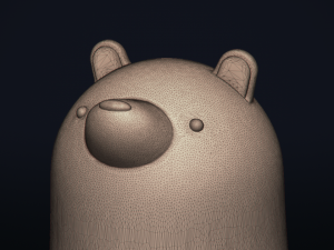 polarbear piggybank - 3d printable model 3D 프린트 모델