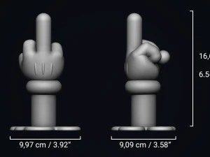 thefinger - 3d printable model 3D Print Model