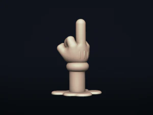 thefinger - 3d printable model 3D Print Model