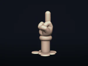 thefinger - 3d printable model 3D Print Model