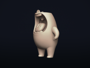 bigmouth - 3d printable model 3D 打印模型