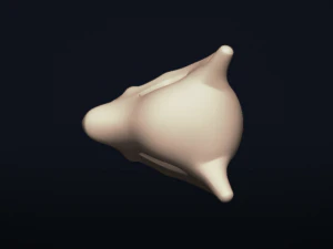cubone skull - free 3d printable model 3D Print Model