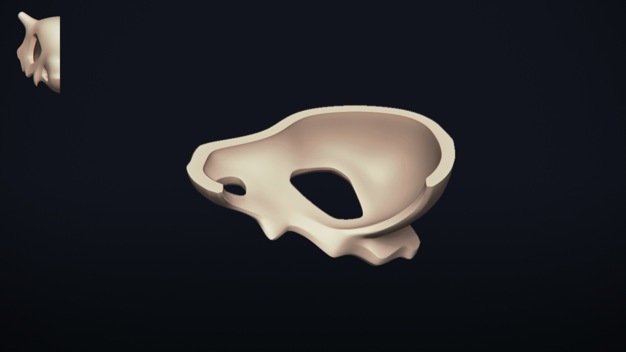 Cubone Skull Free 3d Printable Model Free 3d Model In Monsters
