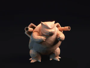 lowpoly pokemon art collection 3D Print Model
