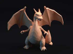 lowpoly pokemon art collection 3D Print Model