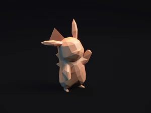 lowpoly pokemon art collection 3D Print Model