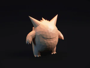 lowpoly pokemon art collection 3D Print Model