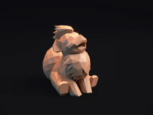 lowpoly pokemon art collection 3D Print Model