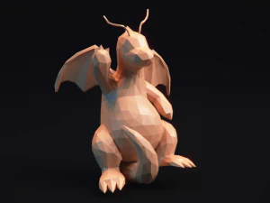 lowpoly pokemon art collection 3D Print Model
