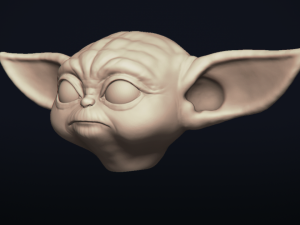 baby yoda - star wars the mandalorian - printable 3D Print Model