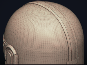 the mandalorian - bounty hunter - head trophy - printable 3D प्रिंट मॉडल