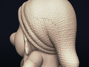 grumpy - one of the seven dwarfs - printable 3d print model 3D Print Model