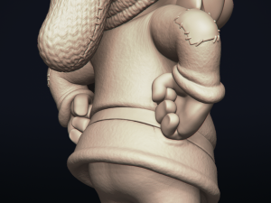 grumpy - one of the seven dwarfs - printable 3d print model 3D Print Model