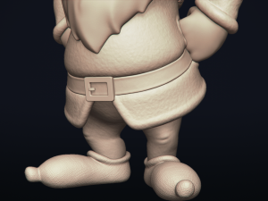 grumpy - one of the seven dwarfs - printable 3d print model 3D Print Model