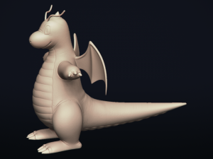 dragonite - realistic dragon pokemon 3Dモデル