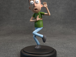 rick and morty - jerry smith 3D 프린트 모델