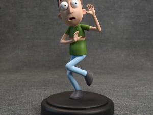 rick and morty - jerry smith 3D Print Model
