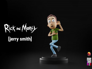 rick and morty - jerry smith 3D 프린트 모델