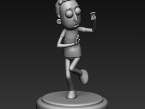 rick and morty - jerry smith 3D 프린트 모델