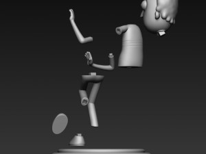 rick and morty - jerry smith 3D 프린트 모델