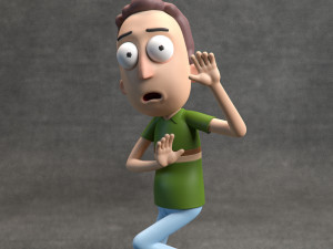 rick and morty - jerry smith 3D-printmodel