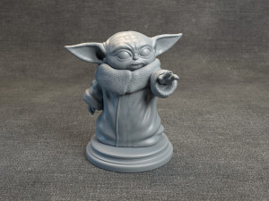 baby yoda - the mandalorian 3D-printmodel