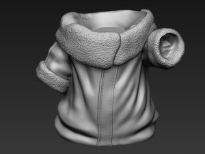 baby yoda - the mandalorian Modèles 3D en vedette
