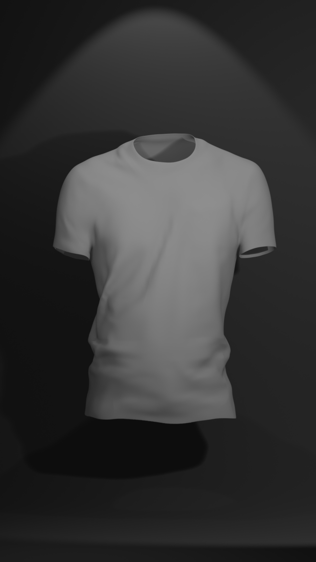 t shirt 3D Model .c4d .max .obj .3ds .fbx .stl .blend 