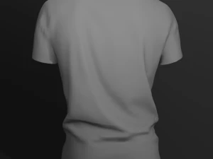 티셔츠 3D 모델