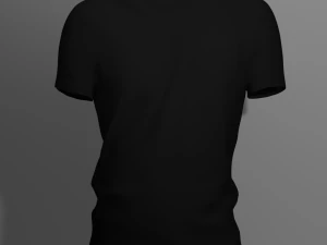 티셔츠 3D 모델