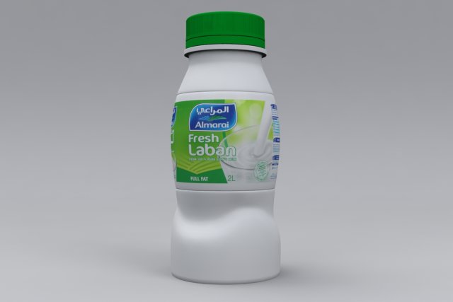 yogurt - arabic laban 3D Model .c4d .max .obj .3ds .fbx .stl .blend 