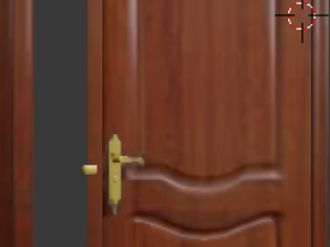 bedroom door 3D Model