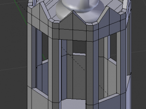 tower with cannon and ball for cannon ideal for strategy games 3D मॉडल