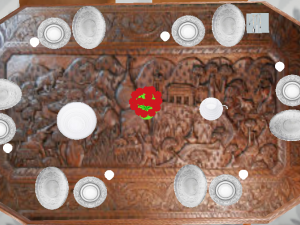 table with chairs 3D 模型