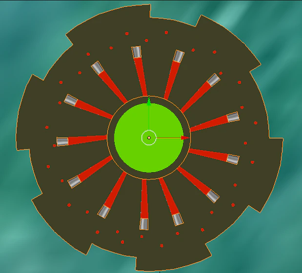 ufo 3D Model .c4d .max .obj .3ds .fbx .stl .blend 