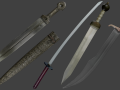 swords pack 3D मॉडल