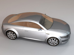 audi nuvolari 3D मॉडल