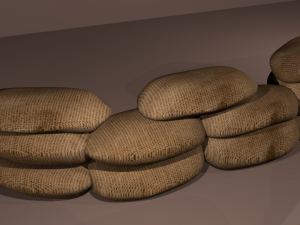 trench 3D मॉडल