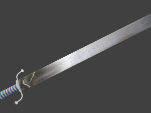 swords and bow com-pack 3D Model
