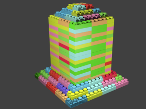 lego pack 3D मॉडल