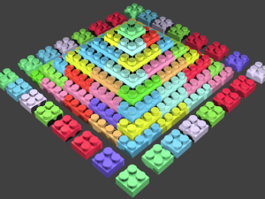 lego pack 3D मॉडल