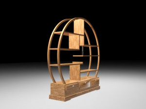 circular shelf 3D Model