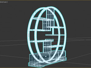 circular shelf 3D Model