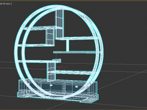 circular shelf 3D Model
