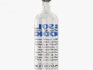 alcohol bottle vodka whisky collection 3D Model