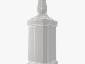 alcohol bottle vodka whisky collection 3D मॉडल