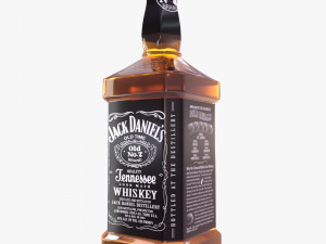 alcohol bottle vodka whisky collection 3D मॉडल