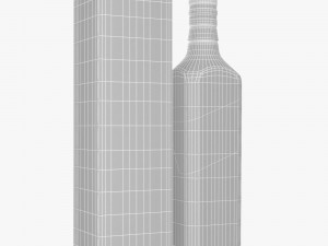 alcohol bottle vodka whisky collection 3D मॉडल